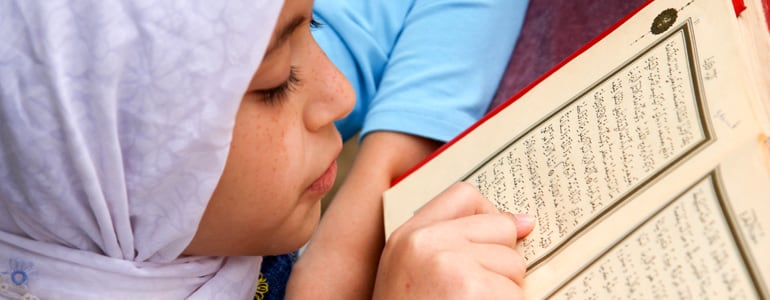 ecrire en arabe, ecole musulmane france